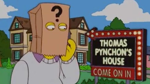 The secretive Thomas Pynchon has become a curiosity everyone. We only have his quirky novels by which to know him. And The Simpsons.